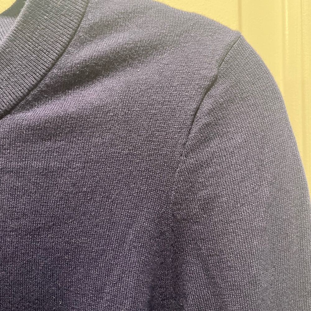 Kate Spade Women's Navy Cardigan with Bow Detail - Size L - Picture 6 of 16